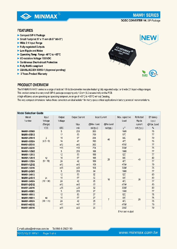 MAW01-12S05_5758605.PDF Datasheet