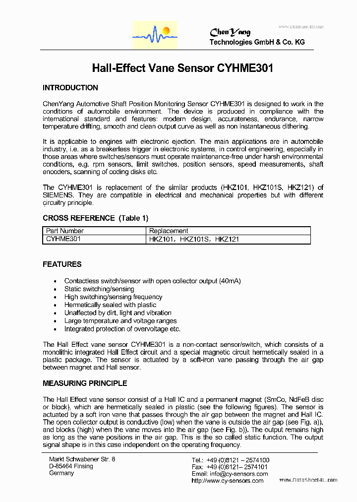 CYHME301_5761486.PDF Datasheet