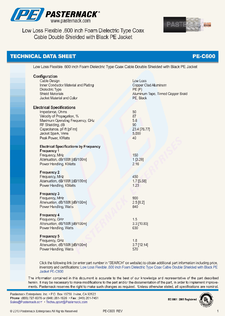 PE-C600_5768600.PDF Datasheet