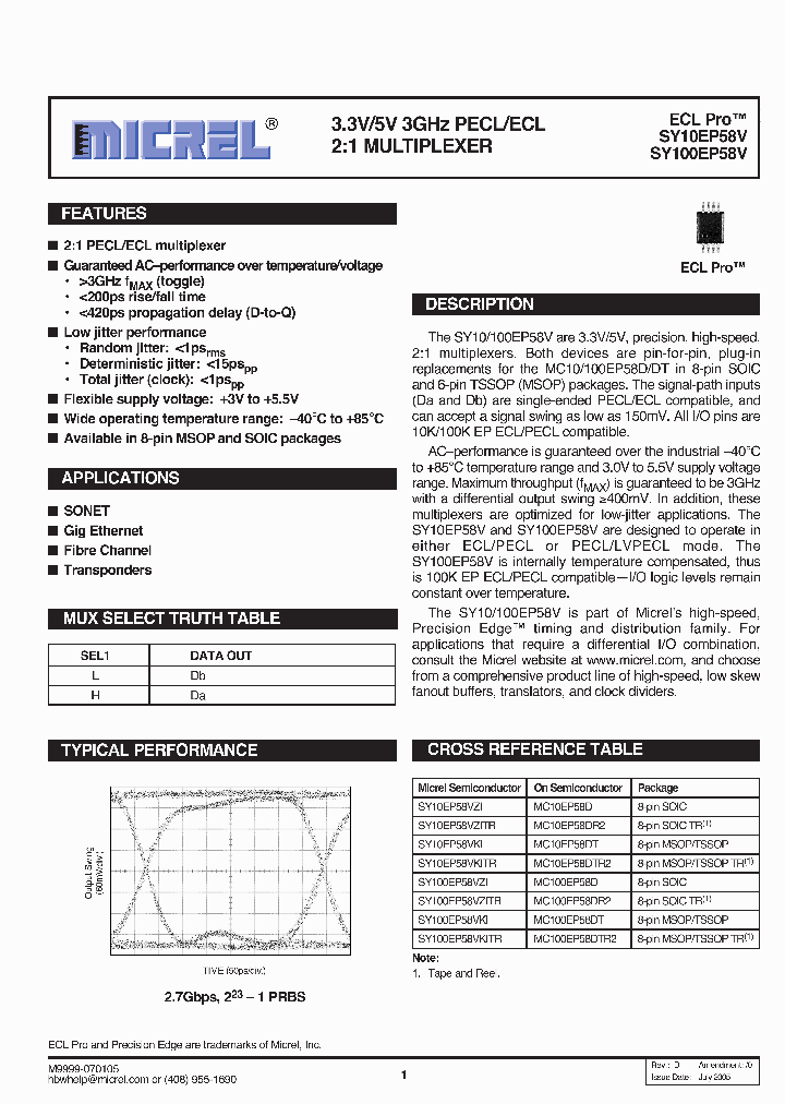 SY100EP58VZI_5774883.PDF Datasheet