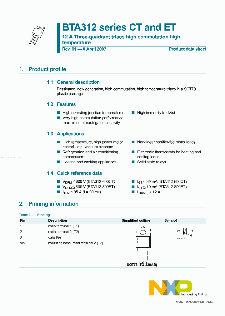BTA312_5780891.PDF Datasheet
