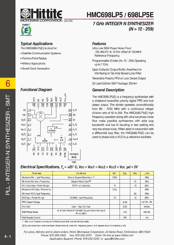 HMC698LP510_5781183.PDF Datasheet