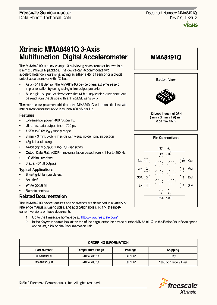 MMA8491Q_5789026.PDF Datasheet