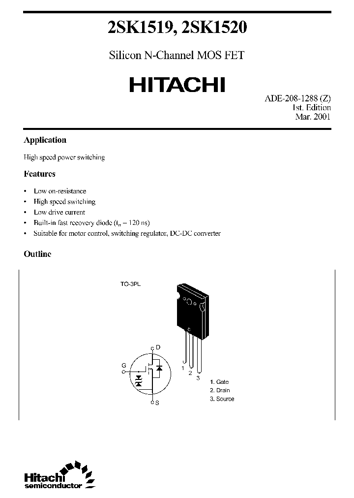 2SK1519_5791607.PDF Datasheet