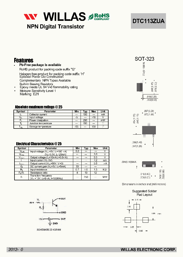 DTC113ZUA_5800538.PDF Datasheet