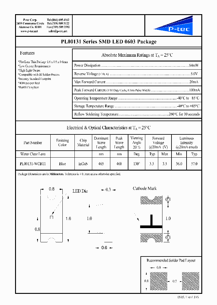 PL00131-WCB11_5805297.PDF Datasheet