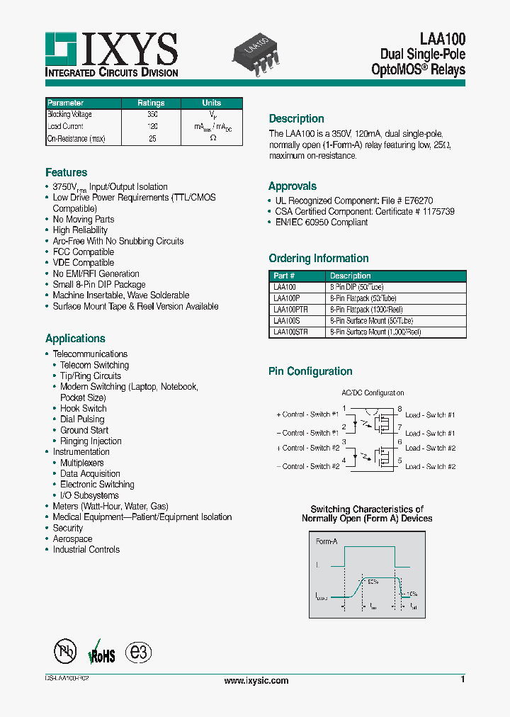 LAA100_5810579.PDF Datasheet