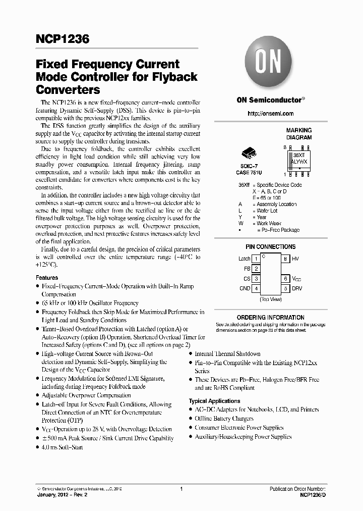 NCP1236_5834495.PDF Datasheet