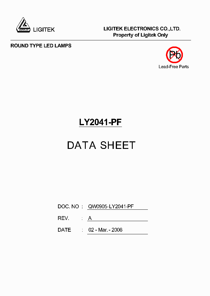 LY2041-PF_5851585.PDF Datasheet