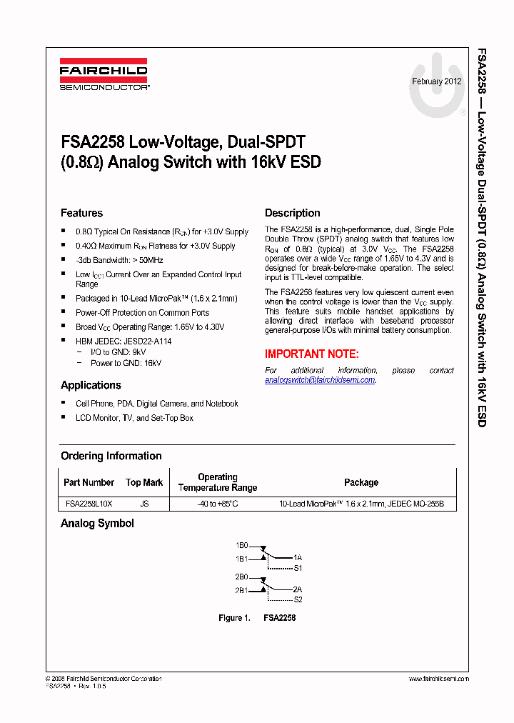 FSA2258L10X_5852827.PDF Datasheet