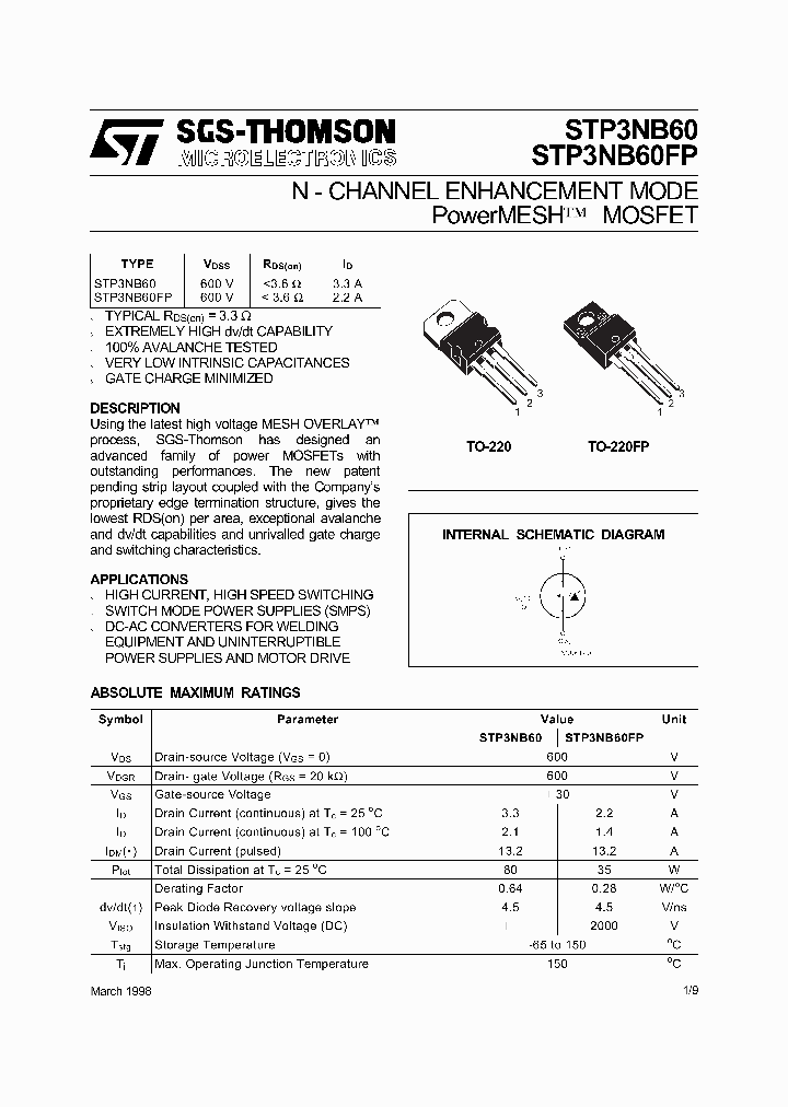 STP3NB60FP_5861049.PDF Datasheet