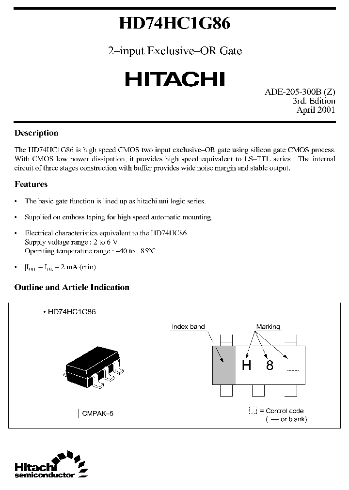 HD74HC1G86_5874560.PDF Datasheet