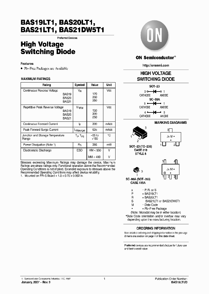 BAS21DW5T1_5883745.PDF Datasheet