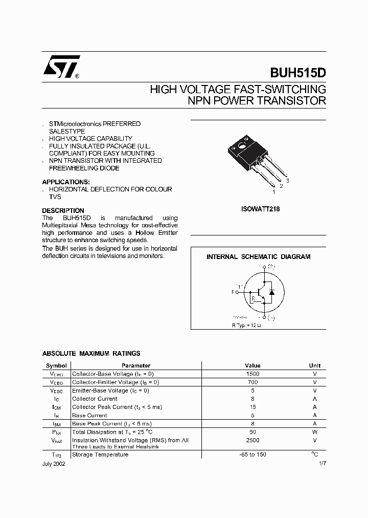 BUH515D_5910432.PDF Datasheet