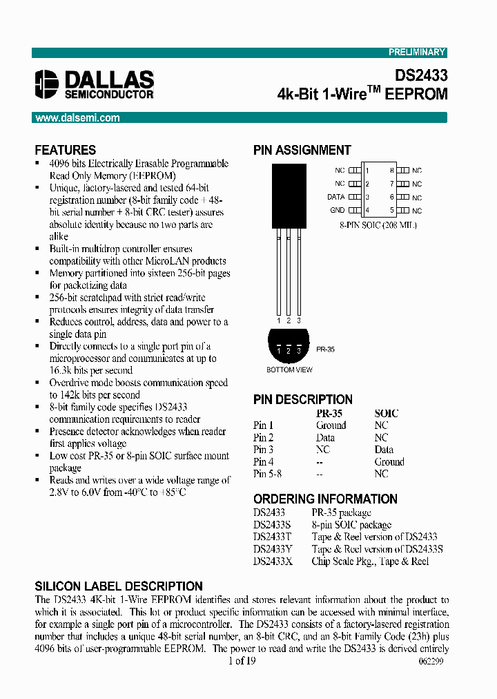 DS2433T_5910688.PDF Datasheet