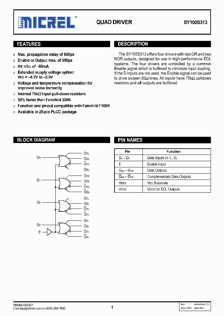 SY100S31307_5919208.PDF Datasheet