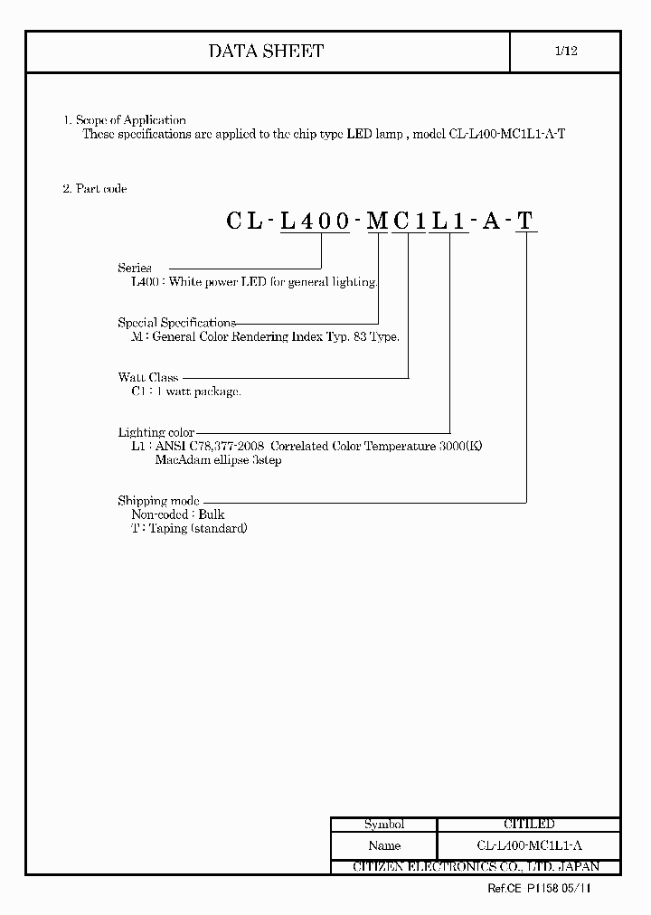 CL-L400-MC1L1-A-T_5923075.PDF Datasheet