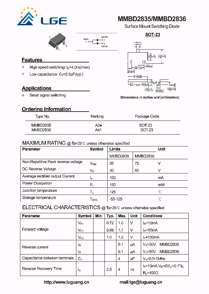 MMBD2836_5931895.PDF Datasheet