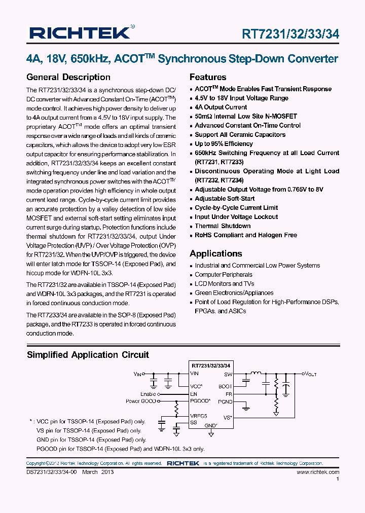 RT7232_5932981.PDF Datasheet Download --- IC-ON-LINE