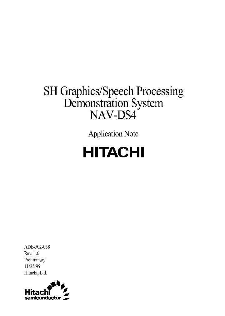 NAV-DS4_5945018.PDF Datasheet