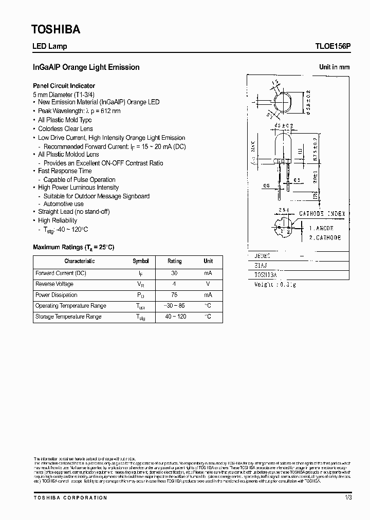 TLOE156P_5972950.PDF Datasheet