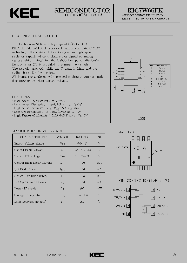 KIC7W66FK_6006462.PDF Datasheet