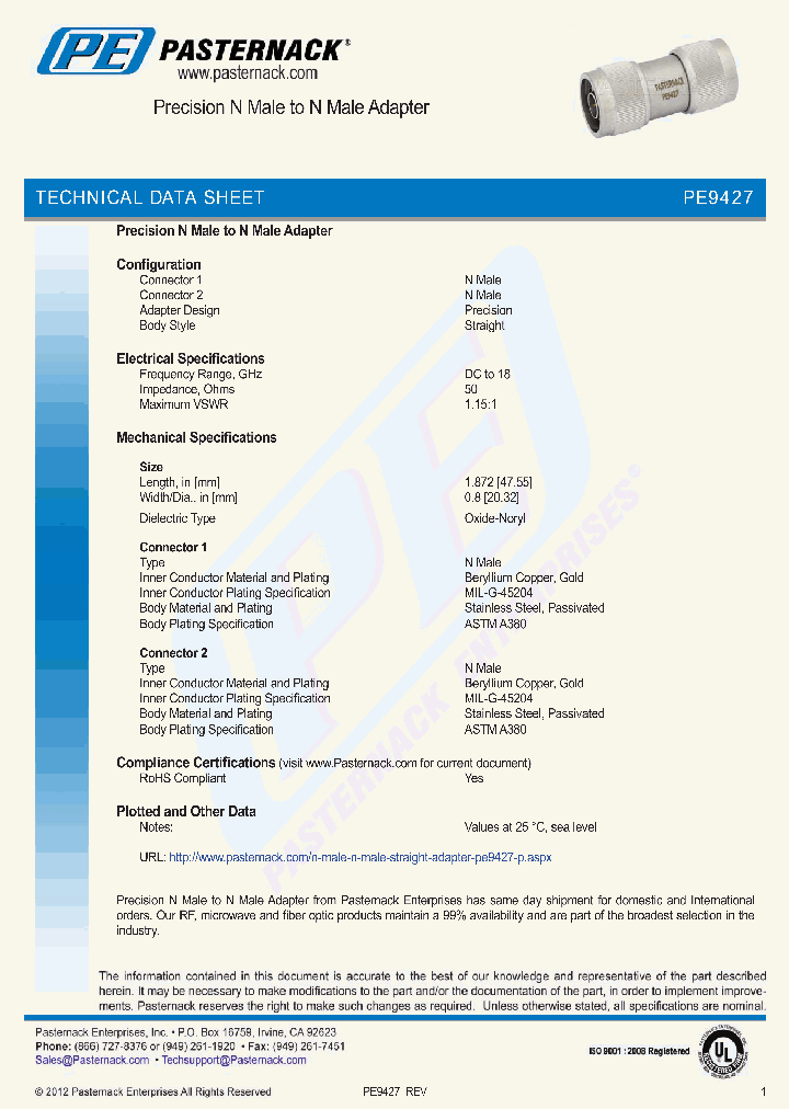 PE9427_6011213.PDF Datasheet