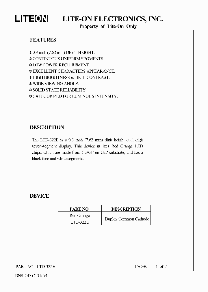 LTD-322E_6015131.PDF Datasheet