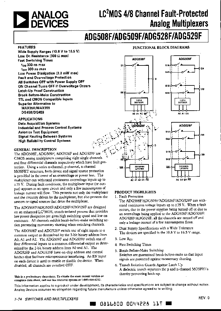 ADG509FBP_6017913.PDF Datasheet