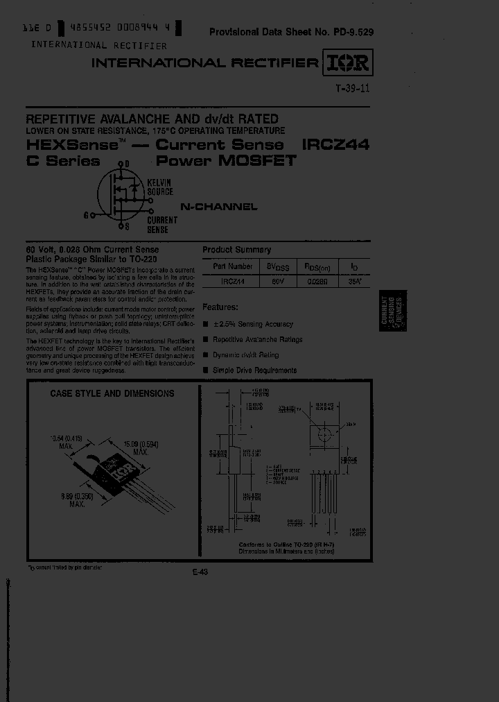 IRCZ44-008_6019359.PDF Datasheet