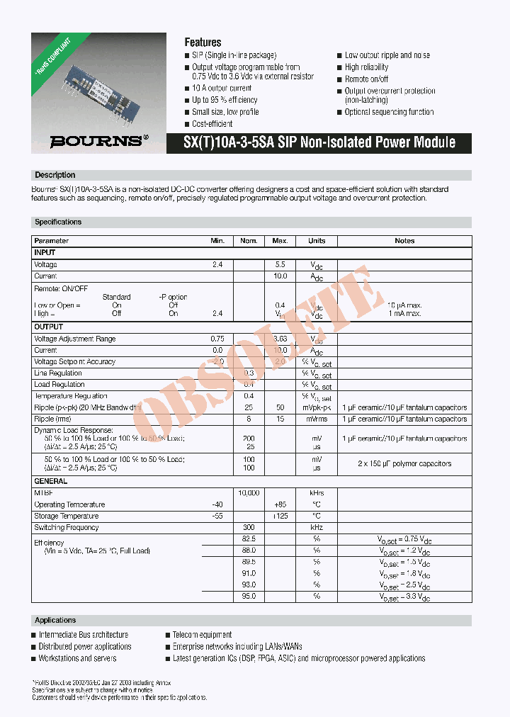 SXT10A-3-5SA_6022052.PDF Datasheet