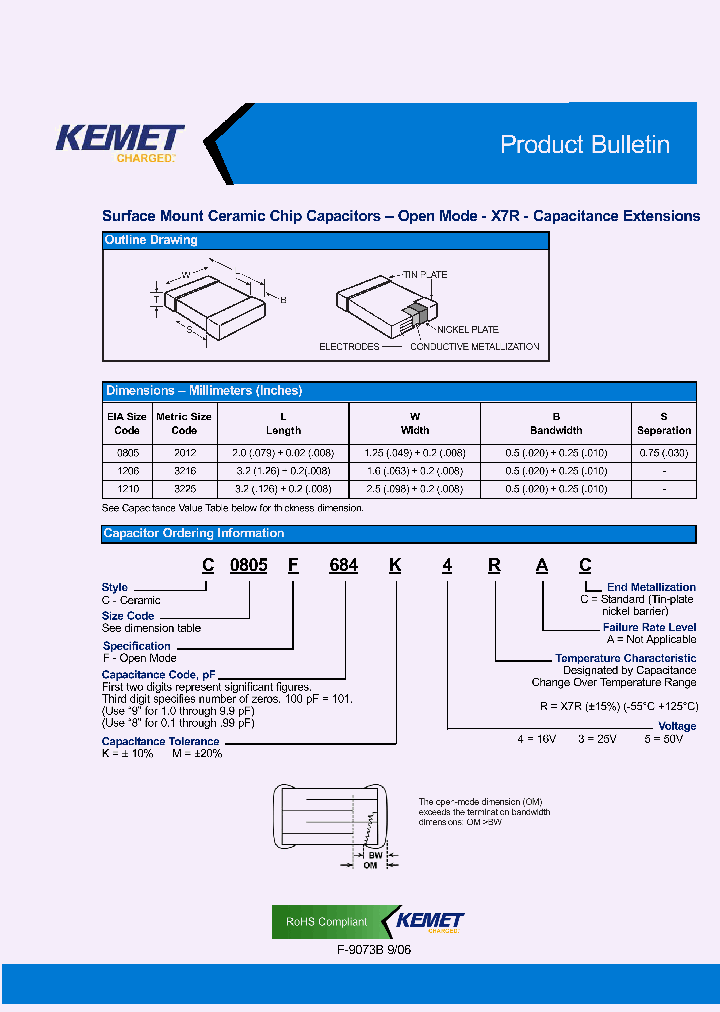 C1206F225K4RAC_6087829.PDF Datasheet