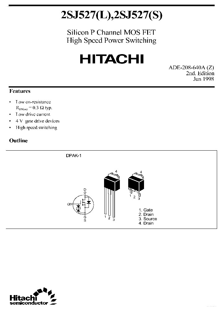 J527_6099553.PDF Datasheet Download --- IC-ON-LINE