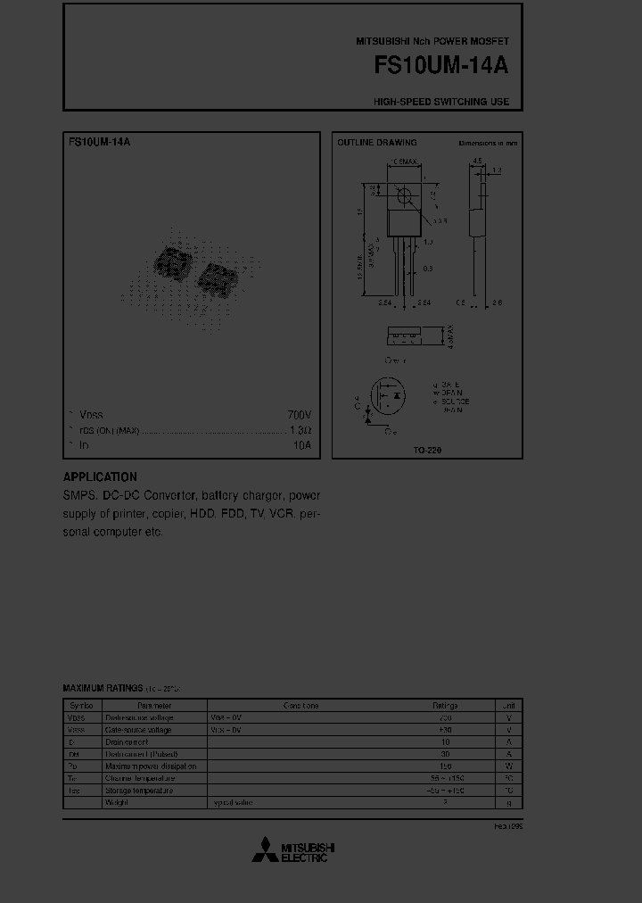 FS10UM14A_6105115.PDF Datasheet