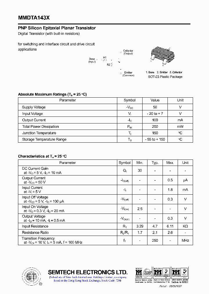 MMDTA143X_6110038.PDF Datasheet