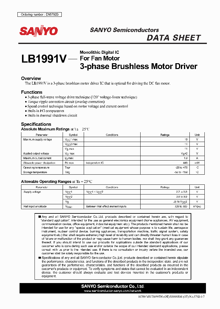 LB1991V_6129809.PDF Datasheet