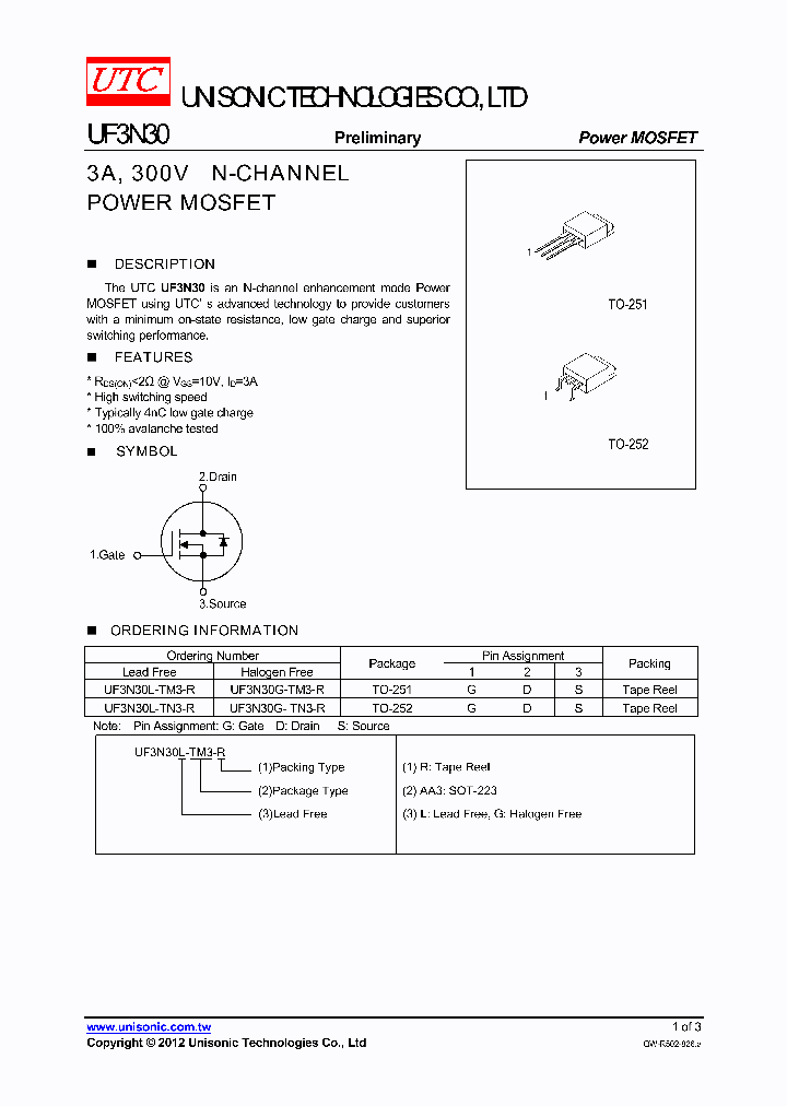UF3N30L-TM3-R_6131826.PDF Datasheet