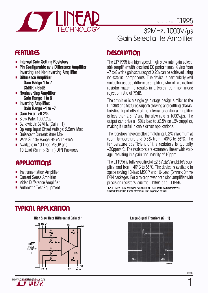 LT1995_6202851.PDF Datasheet
