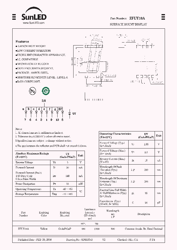 ZFUY10A_6214523.PDF Datasheet