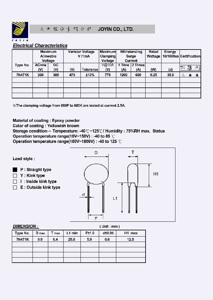 7N471K_6222279.PDF Datasheet Download --- IC-ON-LINE