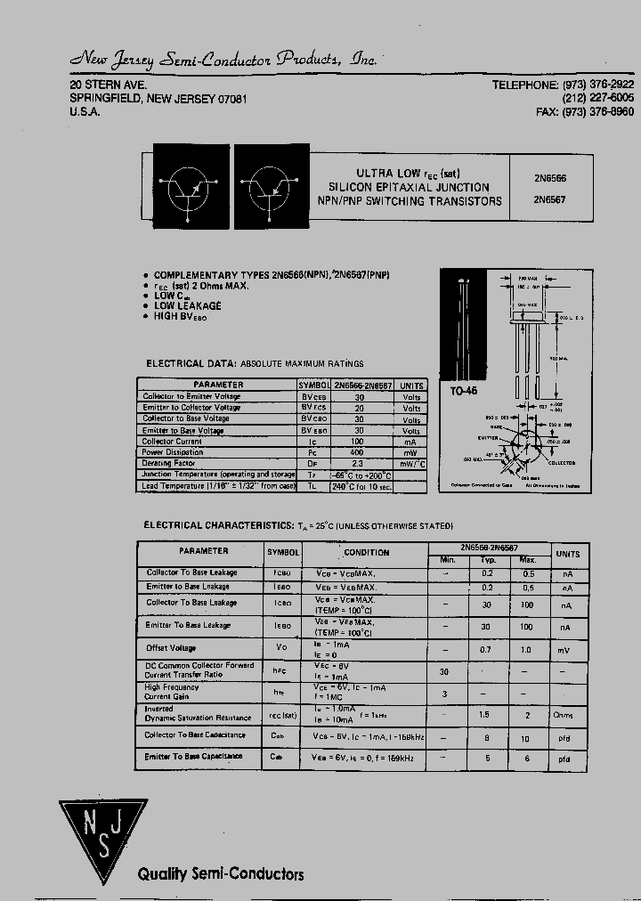 2N6566_6223197.PDF Datasheet