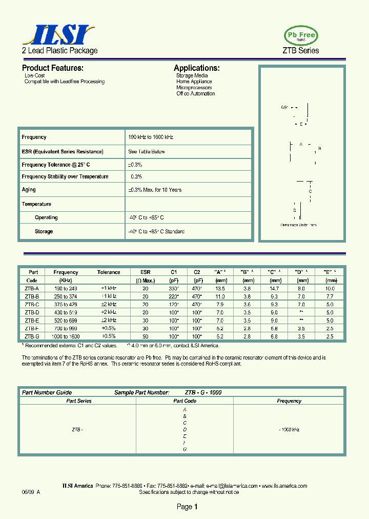 ZTB-D-1000_6238147.PDF Datasheet