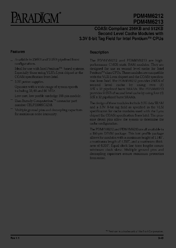 PDM4M6212S66M_6243704.PDF Datasheet