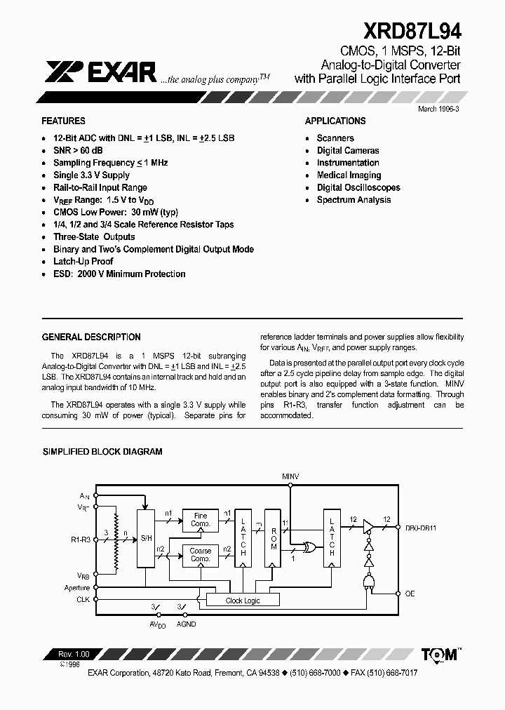 XRD87L94AIP_6263523.PDF Datasheet