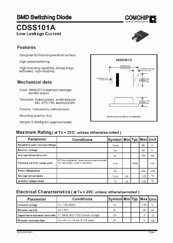 CDSS101A_6269669.PDF Datasheet