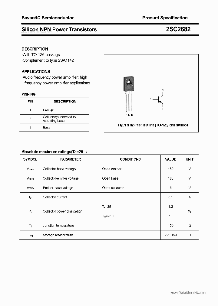 2SC2682_6289994.PDF Datasheet