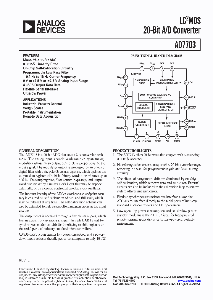 AD7703CNZ_6291547.PDF Datasheet Download