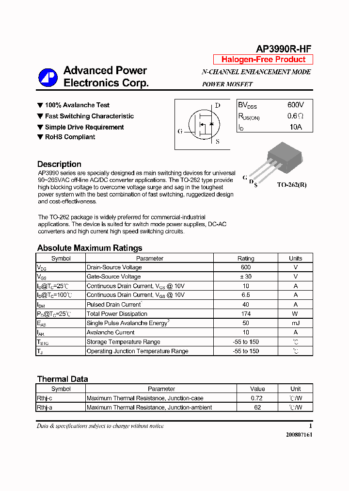 AP3990R-HF_6293679.PDF Datasheet