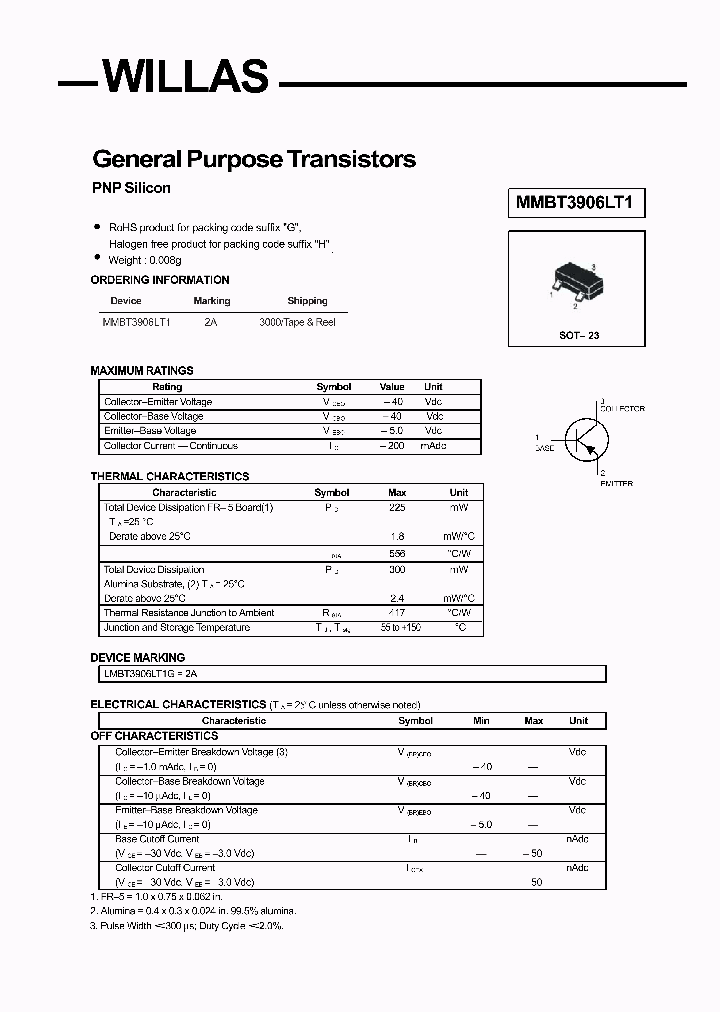 MMBT3906LT1_6309788.PDF Datasheet