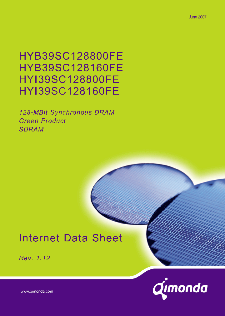 HYB39SC128160FE-6_6330940.PDF Datasheet